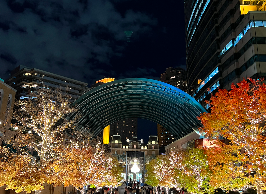 東京丨惠比壽丨2022 年惠比壽花園廣場聖誕燈飾丨Baccarat ETERNAL LIGHTS
