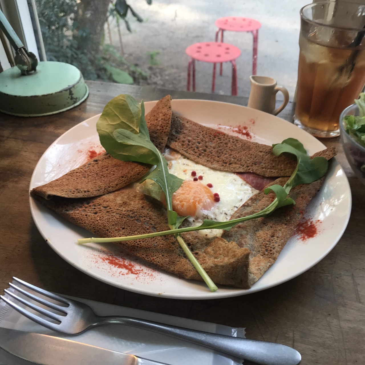 東京丨吉祥寺丨cafe du lievre 兔子館丨カフェ・ドゥ・リエーヴル うさぎ館丨法式薄餅丨井之頭公園