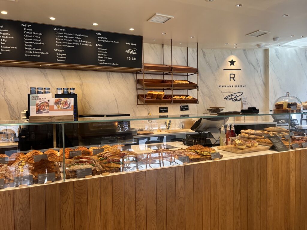 東京丨銀座丨星巴克早餐丨STARBUCKS RESERVE® STORE丨義大利米蘭烘培坊 Princi 麵包